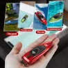 Mini barco RC - com controle remoto - brinquedo elétrico