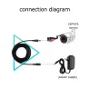 Strømforlengelse DC-kabel - HD - 5,5 mm * 2,1 mm - for sikkerhetskamera