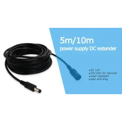 Cámaras de seguridadCable de extensión de alimentación DC - HD - 5.5mm * 2.1mm - para cámara de seguridad