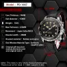PAGANI DESIGN - mode automatisk ur - nylonrem - sort