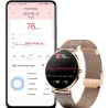 Elegant Smart Watch - ultra thin - 1.36" - AMOLED - HD display - waterproof - stainless steel mesh strapSmart-Wear