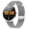 Elegante Smartwatch – ultradünn – 1,36 Zoll – AMOLED – HD-Display – wasserdicht – Edelstahl-Mesh-Armband