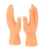 Mini mãos falsas de silicone - Brinquedo de Halloween