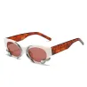 Gafas de solGafas de sol rectangulares estilo punk - con adorno de serpiente