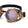 Steampunk / vintage runde briller - aftagelige linser / metalnet
