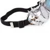 Gafas de solGafas redondas steampunk / vintage - lentes removibles / malla metálica