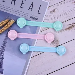 Baby safety drawer lock - anti-pinching plastic buckle - finger protection - 5 piecesFurniture
