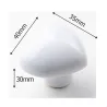 Hjerteformede møbelgreb - keramiske knopper