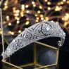 Zircon headband - crown tiaraHair clips