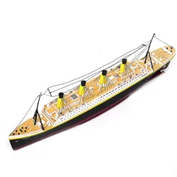 NQD 757 1/325 2.4G 80cm - Titanic RC -vene - sähkölaiva valolla - RTR-lelu