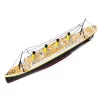 NQD 757 1/325 2,4G 80cm - Titanic RC båt - elektrisk skip med lys - RTR leketøy