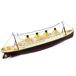 NQD 757 1/325 2.4G 80cm - Titanic RC -vene - sähkölaiva valolla - RTR-lelu