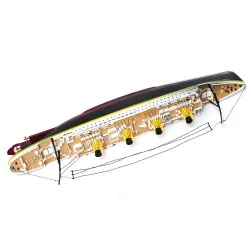 NQD 757 1/325 2,4G 80cm - Titanic RC båt - elektrisk skip med lys - RTR leketøy