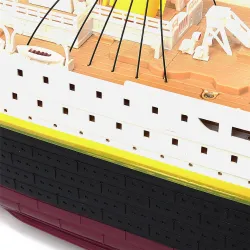 NQD 757 1/325 2.4G 80cm - Bateau RC Titanic - bateau électrique avec lumière - jouet RTR
