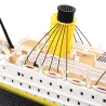 NQD 757 1/325 2,4G 80cm - Titanic RC båt - elektrisk skip med lys - RTR leketøy