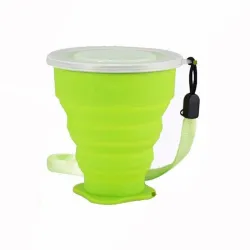 Vikbar silikonmugg - BPA fri - 200ml
