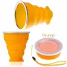 Vikbar silikonmugg - BPA fri - 200ml