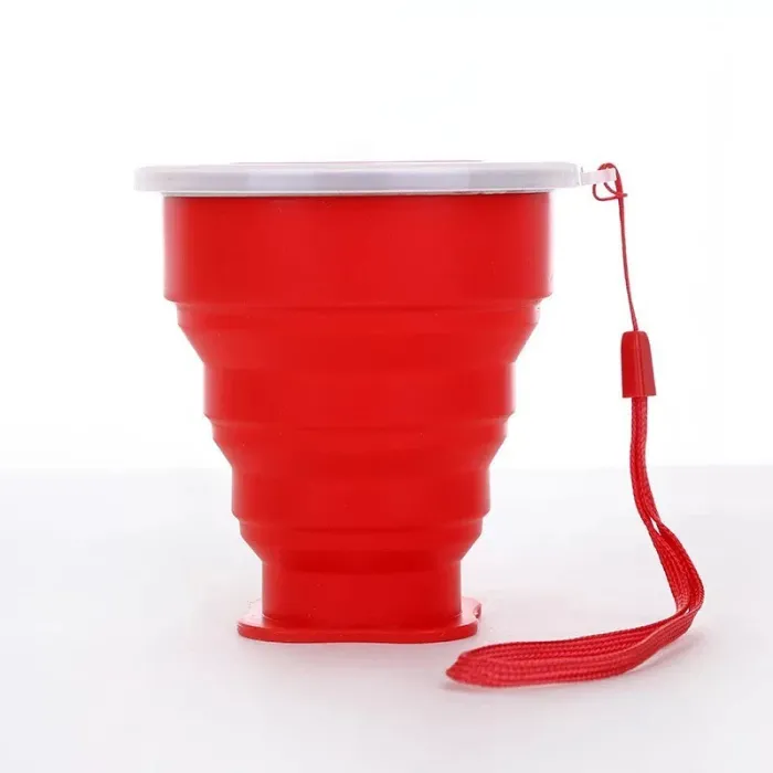 Caneca de silicone dobrável - BPA free - 200ml