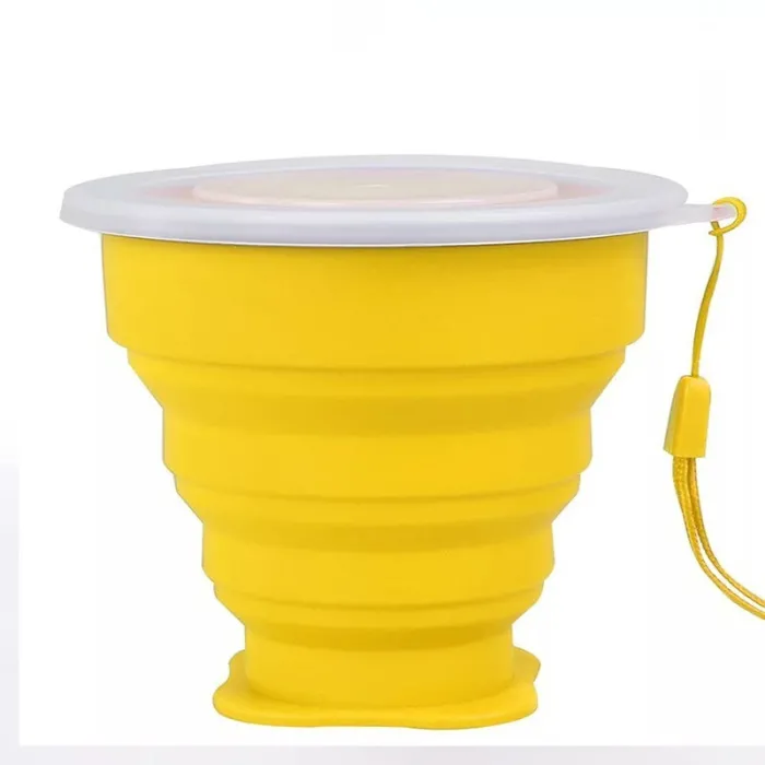 Caneca de silicone dobrável - BPA free - 200ml