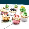 Cupcake-Förmchen – Backformen – Aluminiumfolie – 50 Stück