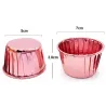 Cupcakes indpakning - bageforme - alufolie - 50 stk