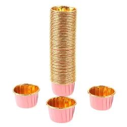Cupcake-Förmchen – Backformen – Aluminiumfolie – 50 Stück