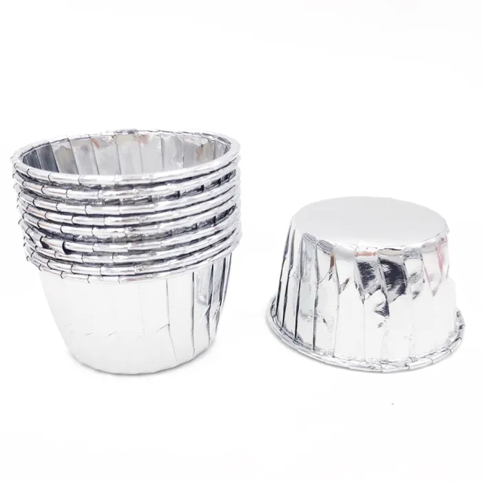 Cupcake-Förmchen – Backformen – Aluminiumfolie – 50 Stück