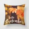 Dekorativt putetrekk - print av lønneblader - 60 cm * 60 cm