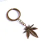 Maple leaf metal nøglering - 20 stk