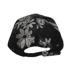 Sommerbaseballcaps - blomstrende blonder / sommerfugl