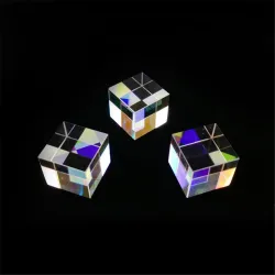X - Cube 6-sidig sterkt lys - glassprisme - optisk linse