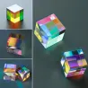X - Cube 6-puolinen kirkas valo - lasiprisma - optinen linssi