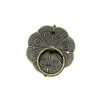 Bronze antique - poignées de meubles avec vis - 10 pièces