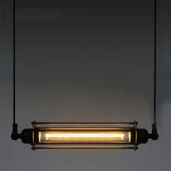 Industriel stil - vintage jernloftslampe