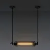 Industriell stil - vintage taklampe i jern