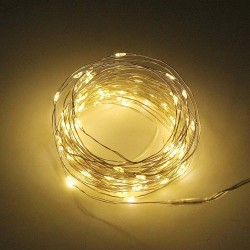 Solaire - guirlande LED - guirlande lumineuse - étanche - décoration de Noël extérieur - 10m - 20m