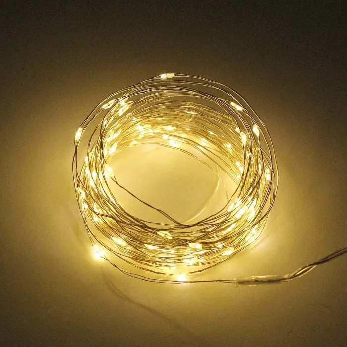 Solenergi - LED-streng - eventyrlys - vanntett - utendørs julepynt - 10m - 20m