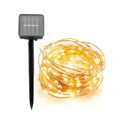 Solar - LED-snöre - fairy lights - vattentät - utomhus juldekoration - 10m - 20m