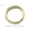 Solenergi - LED-streng - eventyrlys - vanntett - utendørs julepynt - 10m - 20m