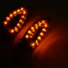 Clignotants LED pour moto - étanches - 2 pièces