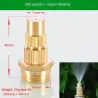 Hagevanningssystem - sprøytedyse - automatisk sprinklerhode - kobber
