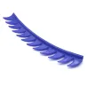 Motorradhelm-Dekoration – reflektierende Spikes