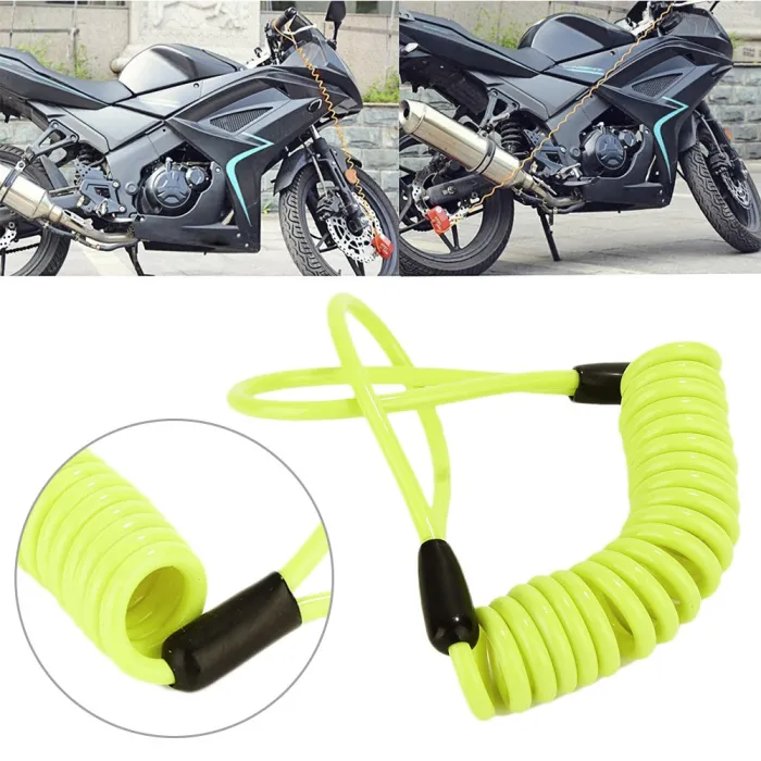 Bloque disque moto - câble antivol