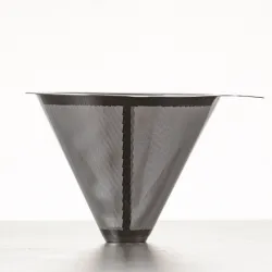 Rustfrit stål kaffefilter - genanvendelig mesh kurv