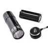 9 LED - UV-lys lommelykt - rask mini negletørker