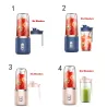 Multifunksjon 6-blads blender - juicer / smoothie maker / isknuser - USB