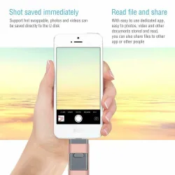 Micro flash drive OTG dual purpose - USB 3.0 - per iPhone / Android