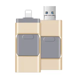 Unidade micro flash OTG de dupla finalidade - USB 3.0 - para iPhone / Android