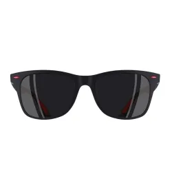 Óculos de sol quadrado polarizado ultraleve TR90 - UV400