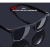 Ultralight TR90 polarized square sunglasses - UV400Sunglasses